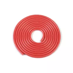 Revtec Siliconen-kabel Powerflex PRO Rood 18AWG 380/0.05 Strengen OD 2.3mm 1m