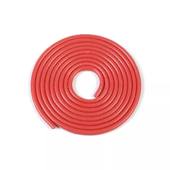 Revtec Siliconen-kabel Powerflex PRO Rood 18AWG 380/0.05 Strengen OD 2.3mm 1m
