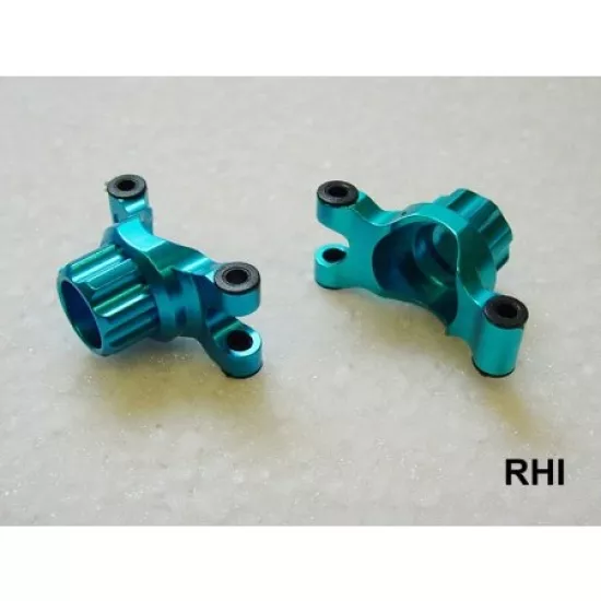 TT01/TT01E achterwielblokken Tamiya alu 2st.