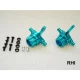 TT01-E Aluminium stuurblokken Tamiya 2 stuks