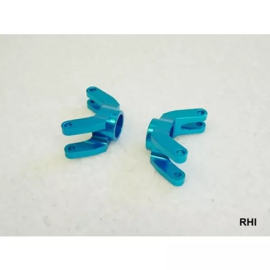 TT-01 Aluminium wielashouder blauw