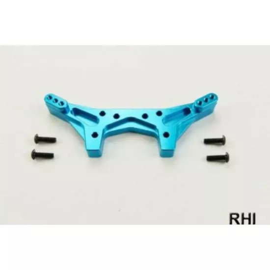 Tamiya DT03 Alu demperbrug achter blauw (1)