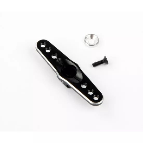 Aluminium Servo Arm 25 T double (light) Black 48mm