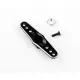 Aluminium Servo Arm 25 T double (light) Black 48mm