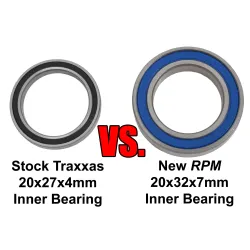RPM Oversized Front Axle Carriers for the Traxxas X-Maxx