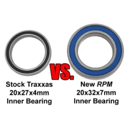 Replacement Bearings for RPM X-Maxx Oversized Axle Carriers 2pcs 20x32x7