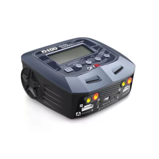 SkyRC D100 V2 AC/DC LiPo 1-6s 10A 100W lader