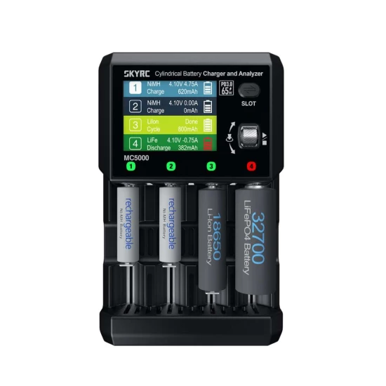 SkyRC MC5000 Cylindrical Battery Charger and Analyzer