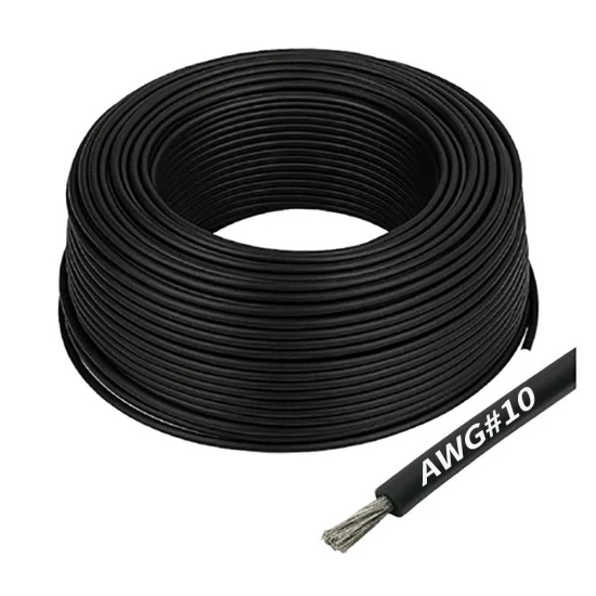 Gens Ace AWG#10 Silicone Wire - Black x 1M Each