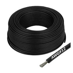 Gens Ace AWG#12 Silicone Wire - Black x 1M Each