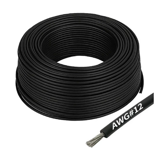 Gens Ace AWG#12 Silicone Wire - Black x 1M Each