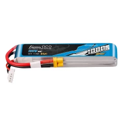 Gens Ace 1000mAh 11.4V 60C 3S1P LiPo Battery Pack XT30 F5J
