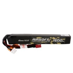Gens Ace 25C 1500mAh 2S1P 7.4V Airsoft Gun Lipo Battery with T Plug