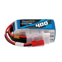 Gens Ace 400mAh 4S 14.8V 45C Lipo Battery with JST-SYP Plug