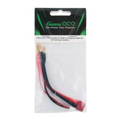Gens Ace 2S Charge Cable 4.0mm Bullet to Deans T
