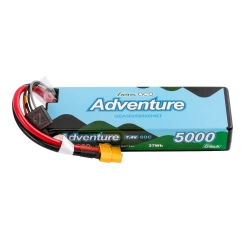 Gens Ace Adventure G Tech 5000mAh 7.4V 60C 2S1P LiPo Battery HC 112 XT60