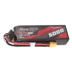 Gens Ace G Tech 5000mAh 11.1V 60C 3S1P Short Size LiPo Battery XT60 Plug