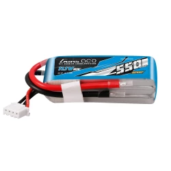 Gens Ace 550mAh 11.1V 80C 3S1P LiPo Battery Pack F5J