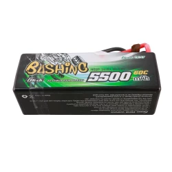 Gens Ace G Tech 5500mAh 14.8V 60C 4S1P HardCase RC Car LiPo Battery XT90 Plug