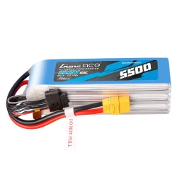 Gens Ace G Tech 5500mAh 22.2V 60C 6S1P LiPo Battery XT90 Plug