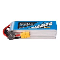 Gens Ace Sport G Tech 5600mAh 22.2V 80C 6S1P LiPo Battery XT90 Plug