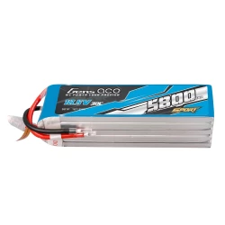 Gens Ace 5800mAh 18.5V 30C 5S1P LiPo Battery Pack F3A