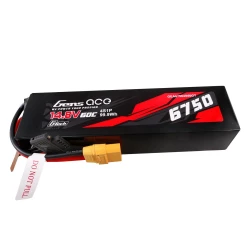 Gens Ace G Tech 6750mAh 14.8V 60C 4S1P LiPo Battery XT90 Plug