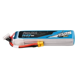 Gens Ace 750mAh 14.8V 80C 4S1P LiPo Battery Pack XT30 Plug F5J