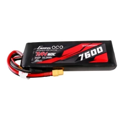 Gens Ace G Tech 7600mAh 7.4V 60C 2S LiPo Battery XT60 Plug