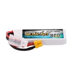 Gens Ace 800mAh 7.4V 30C 2S1P Soaring LiPo Battery XT30 Plug