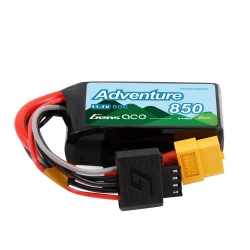 Gens Ace Adventure G Tech 850mAh 11.1V 60C 3S1P LiPo Battery XT60