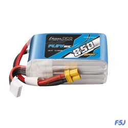 Gens Ace 850mAh 14.8V 80C 4S1P LiPo Battery XT30 Plug F5J