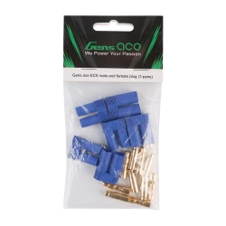 Gens Ace EC5 Male and Female Plug 3 Pairs