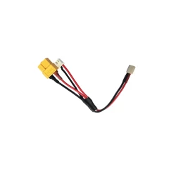 Gens Ace XT60 female, JST-XHR-2P to BT2.0 male adapter, 100mm