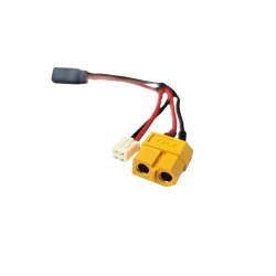 Gens Ace XT60 female, JST-XHR-2P to JR-3P male adapter, 100mm