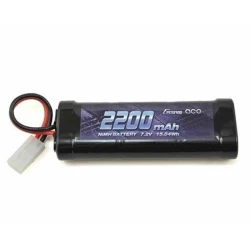 Gens Ace 2200mAh 7.2V NIMH Battery with Tamiya Plug