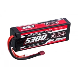 Sunpadow hardcase ERC Lipo Battery 5300mAh-2S1P-7.4V DEANS