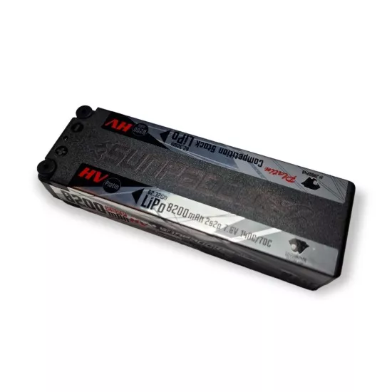 Sunpadow High-End Platin Lipo LiHV 8200mAh-7.6V-2S2P-140C