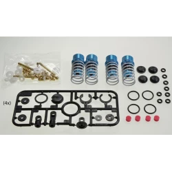 TRF Speciale Demper Set Hard Zwart Gecoat (4 stuks)
