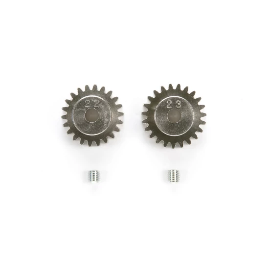 Pinion Tandwiel Set 22/23T Aluminium M0.6