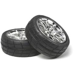 Tamiya 53955 band op velg gelijmd 2st.