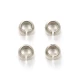 TT-02 Laagwrijvings Draagarm Kogels (4 stuks)