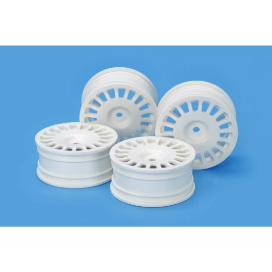 1 op 10 Rally Dish Wielen 0 Wit (4 stuks) 24mm
