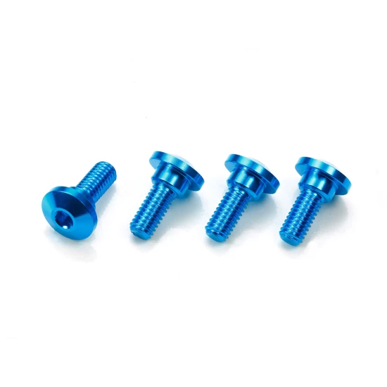 Aluminium servo trapschroeven (4 stuks)