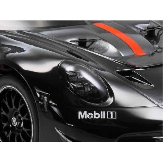Tamiya 1op10  Porsche 911 GT3 R (992) (TT-02) gespoten body bouwdoos