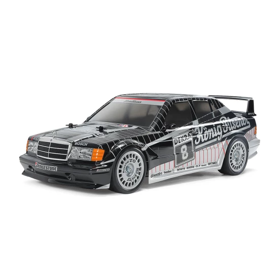 Tamiya MERCEDES-BENZ 190 E 2.5-16 EVO II 1991 (TT-02) 1/10 Bouwpakket gespoten body