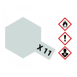 X-11 Chroomzilver glanzend 23 ml Glas