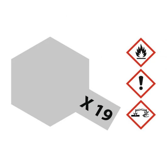 X-19 Rook glanzend 23ml Glas