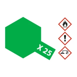 X-25 Helder Groen glanzend 23ml Glas