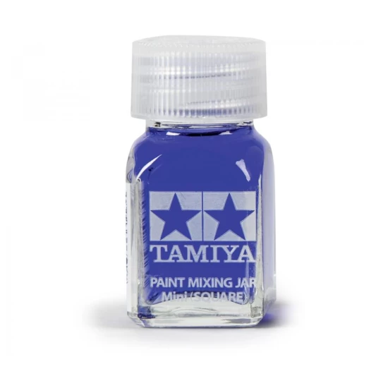 Kleurmengglas vierkant 10ml